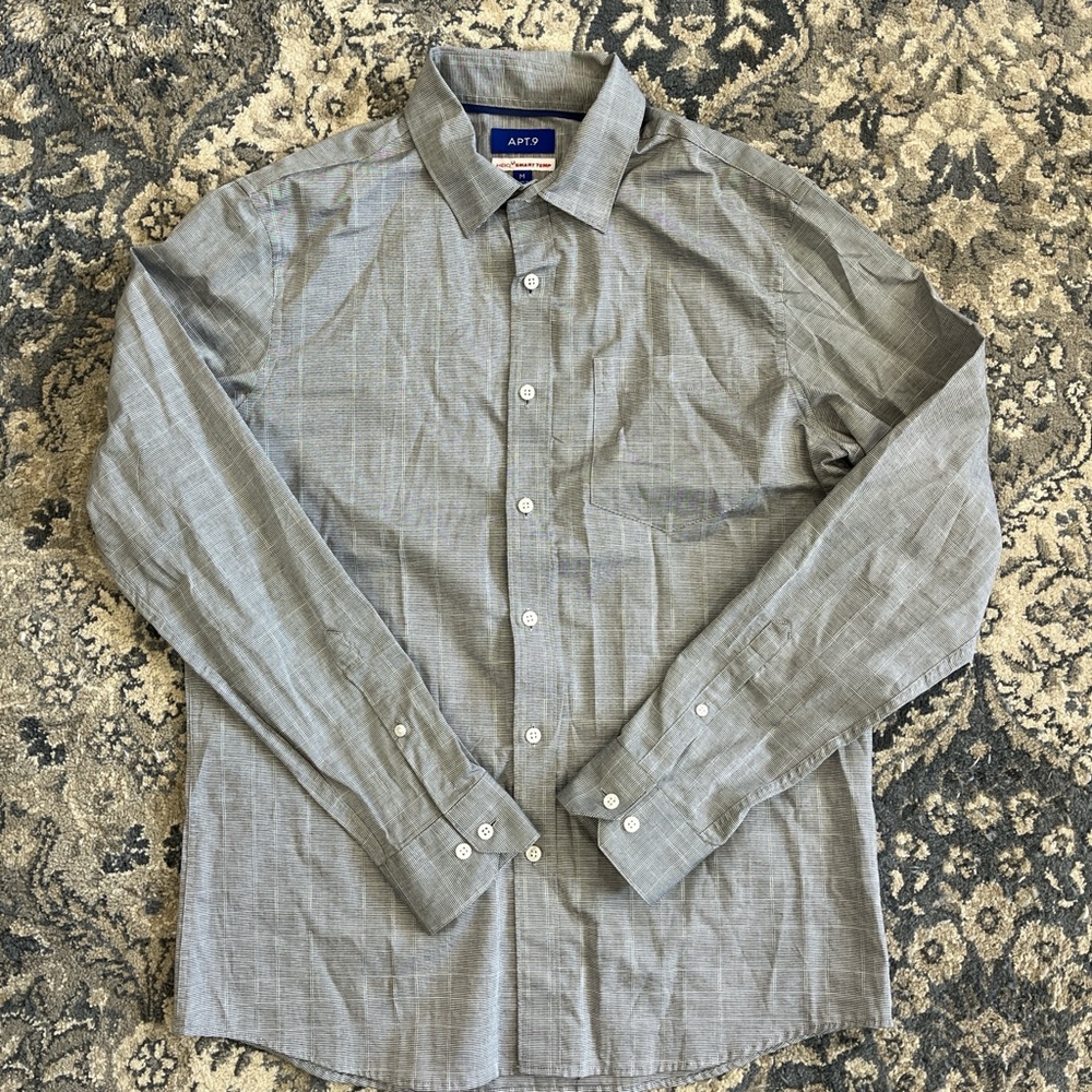 APT. 9 men’s button up shirt